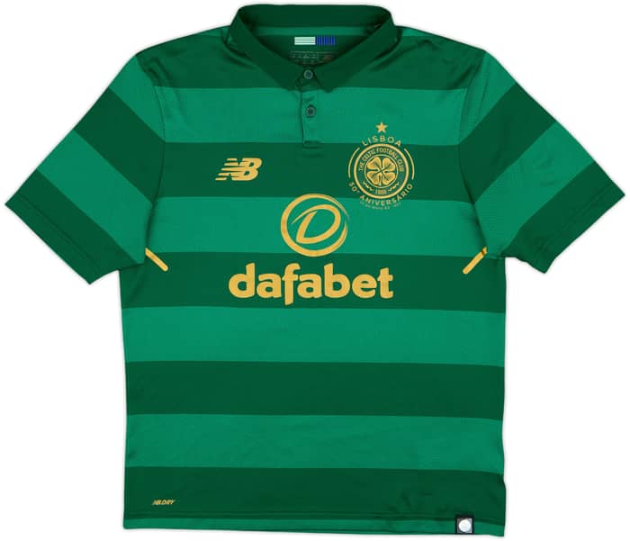 2017-18 Celtic 'Lisbon Lions 50th Anniversary' Away Shirt - 8/10 - (M)