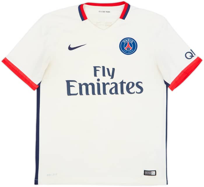 2015-16 Paris Saint-Germain Away Shirt Cavani #9 - 5/10 - (M)