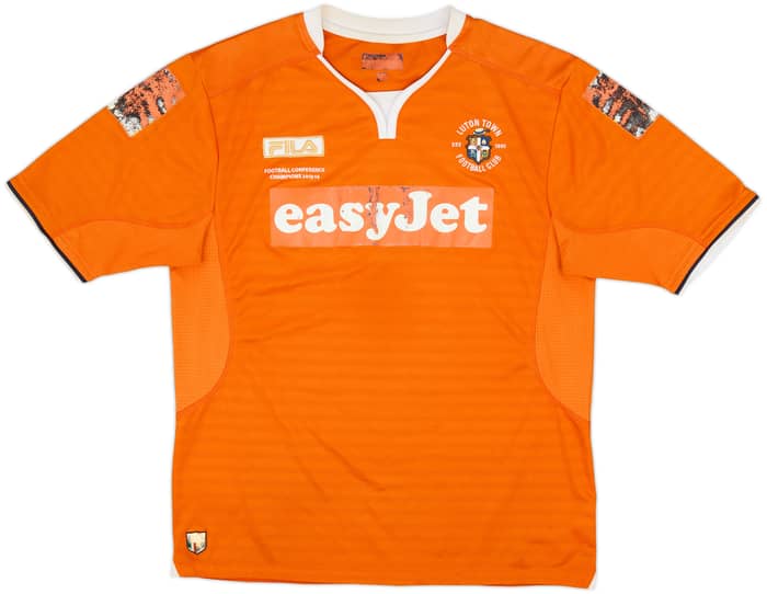 2014-15 Luton Town 'Conference Champions ' Home Shirt - 4/10 - (L)