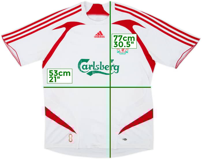 2007-08 Liverpool Away Shirt - 4/10 - (L)