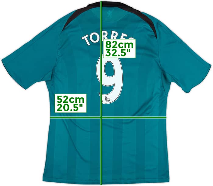 2008-09 Liverpool Third Shirt Torres #9 - 5/10 - (L)