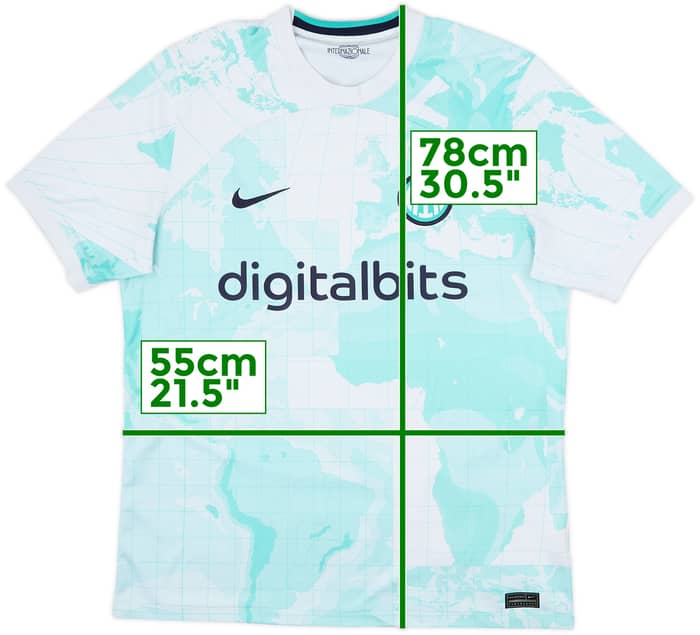 2022-23 Inter Milan Away Shirt - 10/10 - (L)