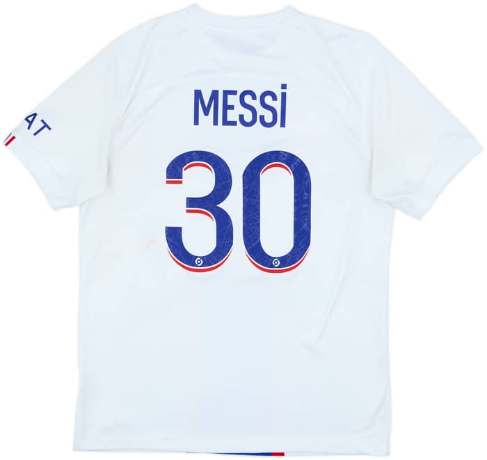 2022-23 Paris Saint-Germain Third Shirt Messi #30 - 6/10 - (M)