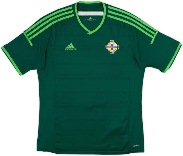 2014 Northern Ireland Home Shirt - 8/10 - (L)