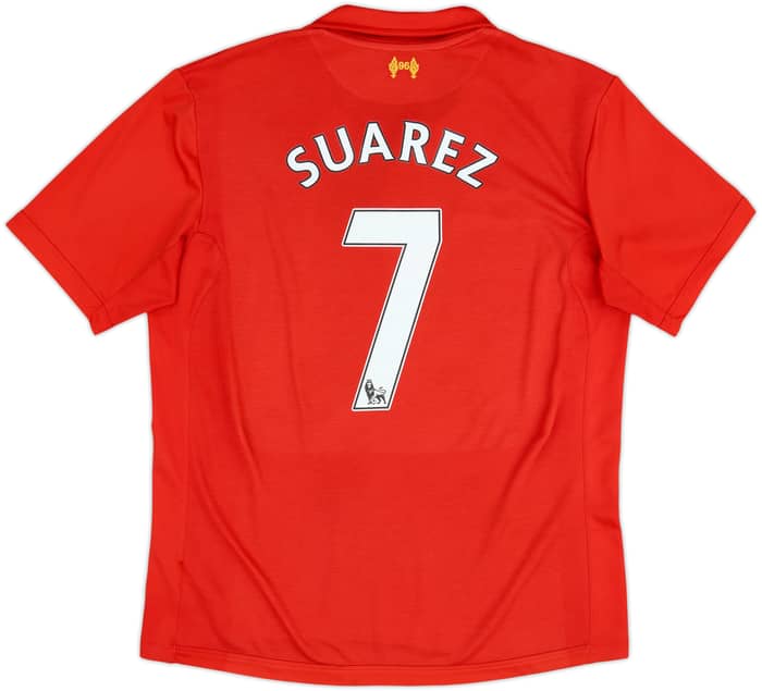 2012-13 Liverpool Home Shirt Suarez #7 - 5/10 - (L)