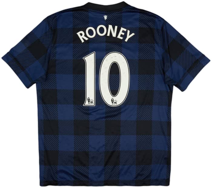 2013-14 Manchester United Away Shirt Rooney #10 - 6/10 - (L)