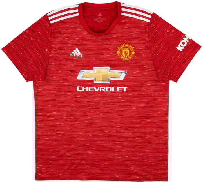 2020-21 Manchester United Home Shirt Rashford #10 - 5/10 - (XL)
