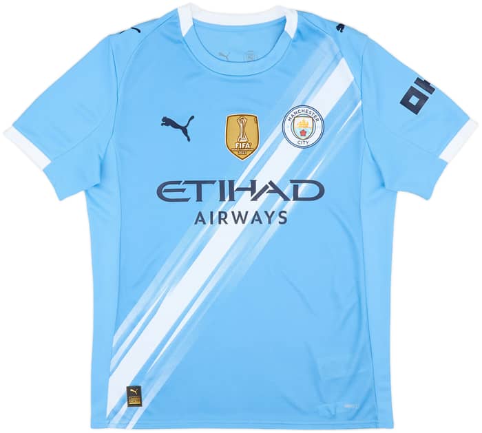 2025-26 Manchester City Home Shirt Haaland #9 - 10/10 - (M)