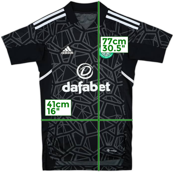2022-23 Celtic GK S/S Shirt - 10/10 - (XS)
