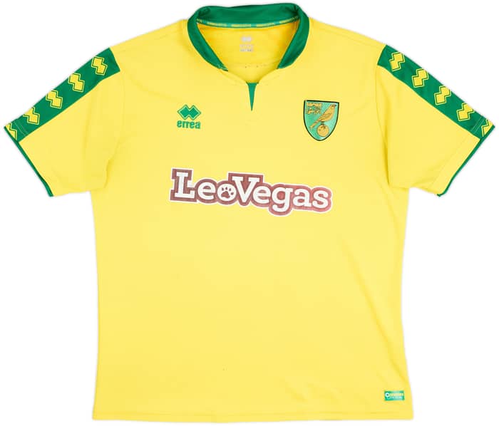 2017-18 Norwich Home Shirt - 5/10 - (XXL)