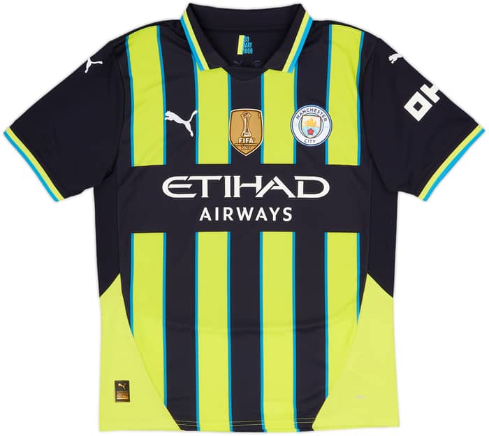 2024-25 Manchester City Away Shirt Haaland #9 - 10/10 - (M)