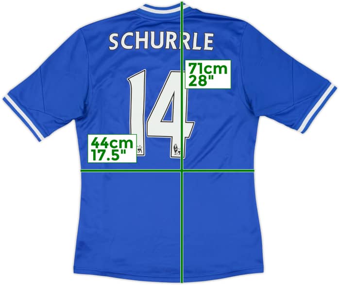 2013-14 Chelsea Home Shirt Schurrle #14 - 7/10 - (S)