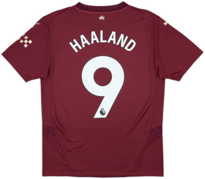 2024-25 Manchester City Third Shirt Haaland #9 - 10/10 - (M)