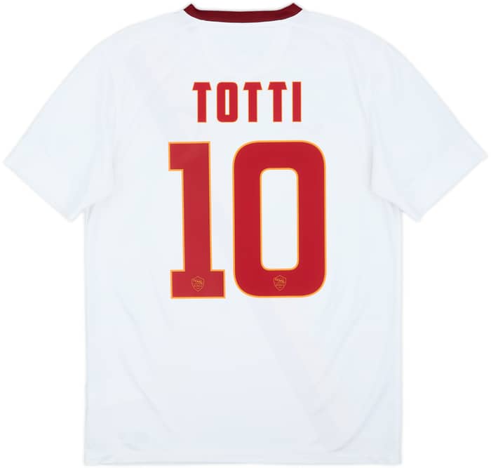 2014-15 Roma Away Shirt Totti #10 - 8/10 - (M)
