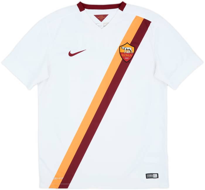 2014-15 Roma Away Shirt Totti #10 - 8/10 - (M)