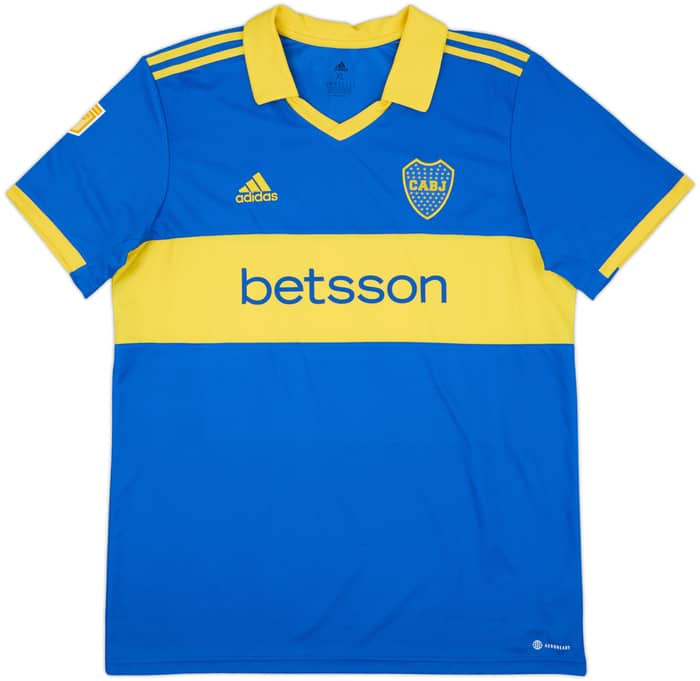 2022-23 Boca Juniors Copa Libertadores Home Shirt Cavani #10 - 10/10 - (XL)