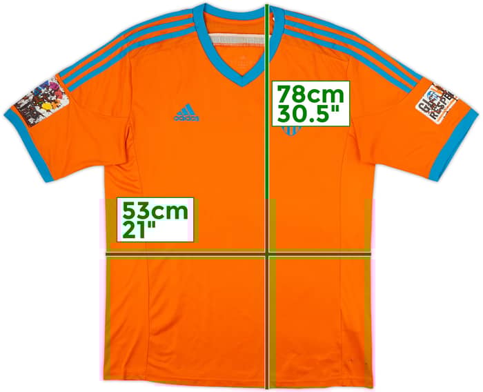 2014-16 Valencia Away Shirt - 4/10 - (XL)