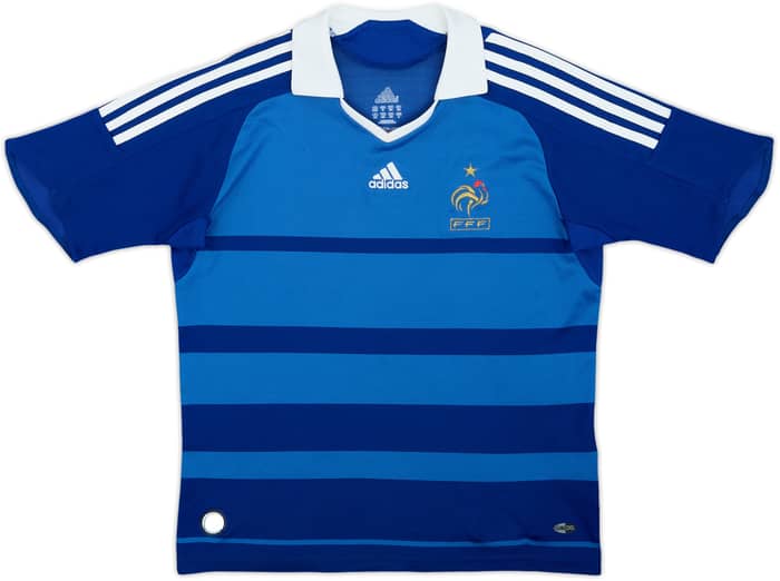 2008-09 France Home Shirt - 8/10 - (M.Boys)