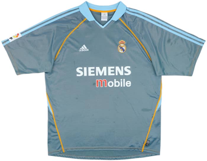 2003-04 Real Madrid Third Shirt Zidane #5 - 5/10 - (XL)