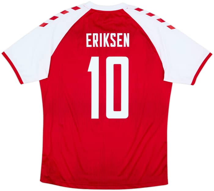 2020-21 Denmark Home Shirt Eriksen #10 - 10/10 - (XL)