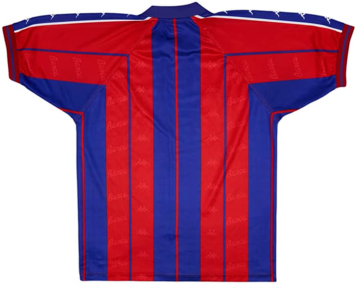 1997-98 Barcelona Home Shirt - 9/10 - (L)