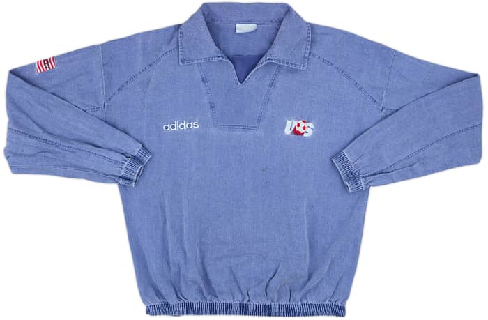 1994 USA adidas Drill Top - 7/10 - (M/L)