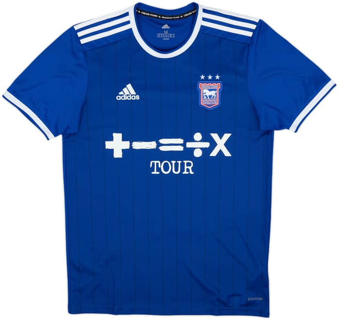 2021-22 Ipswich Home Shirt - 9/10 - (M)
