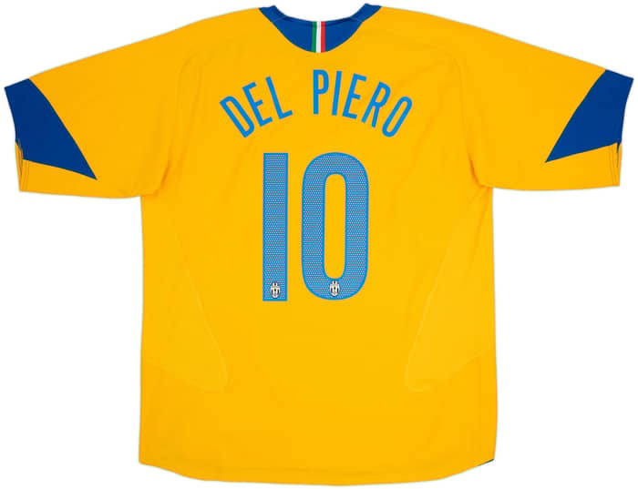 2005-06 Juventus Third Shirt Del Piero #10 - 7/10 - (XL)
