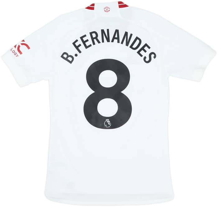 2023-24 Manchester United Third Shirt B.Fernandes #8 (XS)