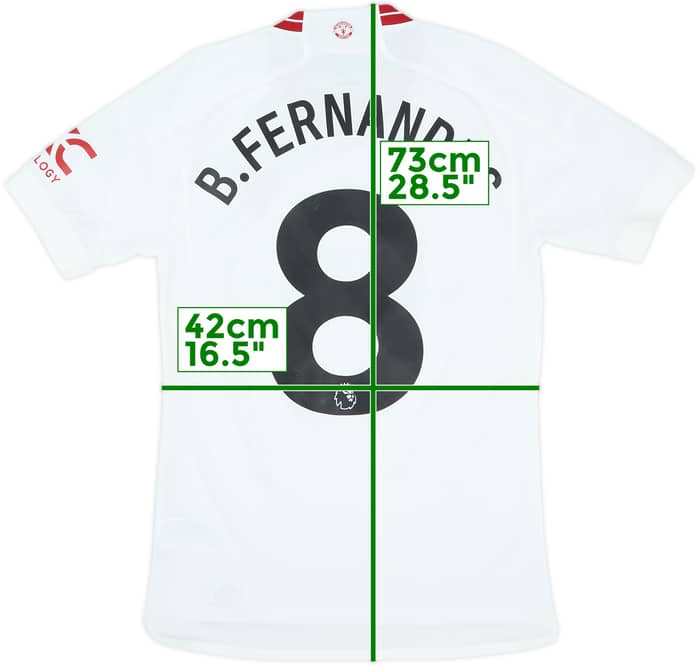 2023-24 Manchester United Third Shirt B.Fernandes #8 (XS)
