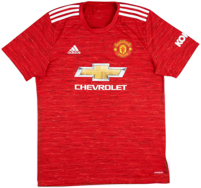 2020-21 Manchester United Home Shirt Pogba #6 - 8/10 - (L)