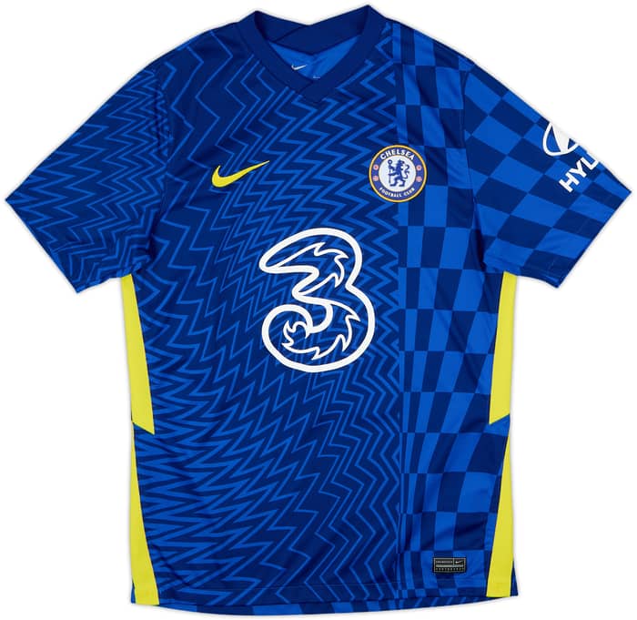 2021-22 Chelsea Home Shirt Mount #19 - 9/10 - (M)