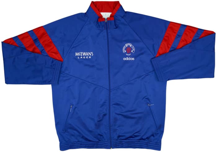1992-94 Rangers adidas Track Jacket - 9/10 - (L/XL)