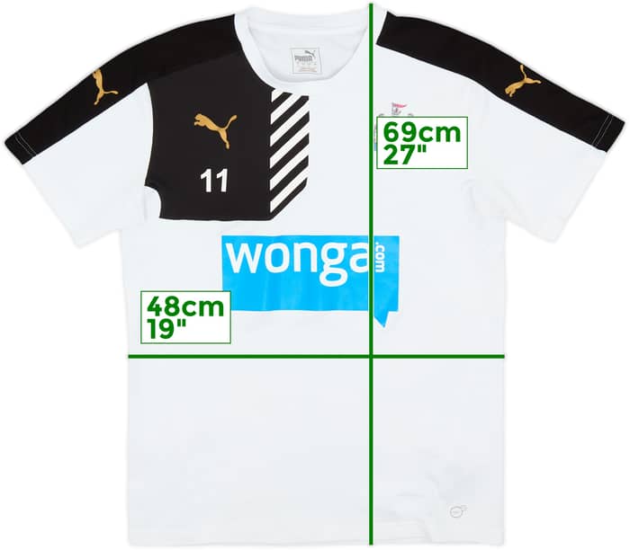 2015-16 Newcastle Player Issue Puma Training Shirt #11 - 6/10 - (L)