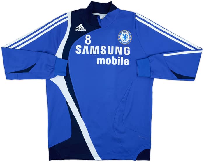 2007-08 Chelsea Player Issue adidas Formotion Drill Top #8 (Lampard) - 6/10 - (L)