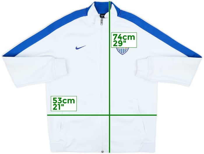 2014-15 USA Nike Track Jacket - 4/10 - (L)