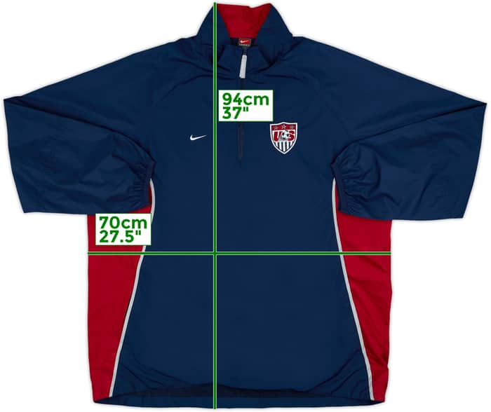 2002-03 USA Nike Track Jacket - 6/10 - (XL)