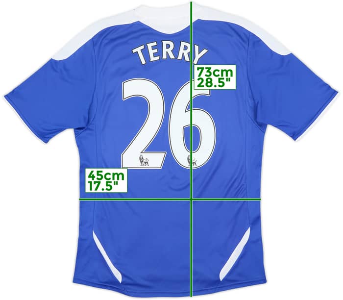 2011-12 Chelsea Home Shirt Terry #26 - 5/10 - (M)