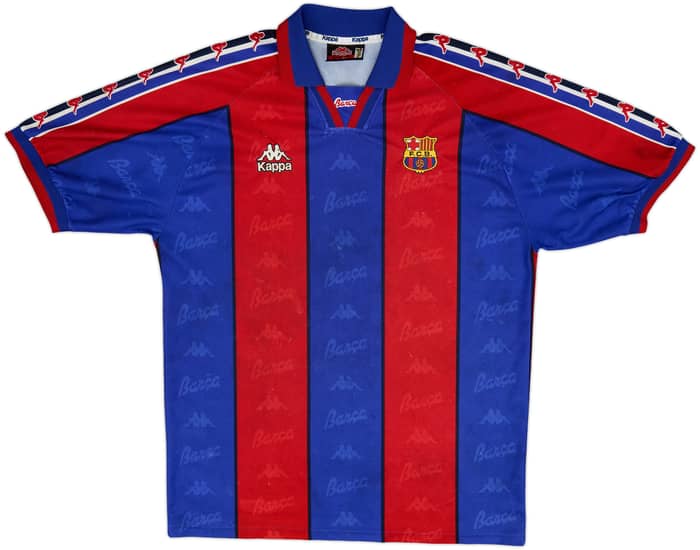 1995-97 Barcelona Home Shirt - 7/10 - (XL)
