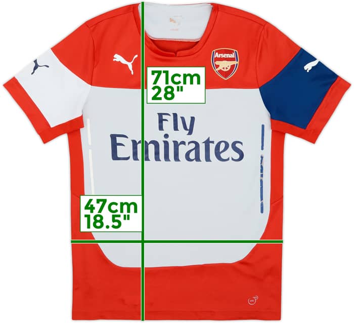 2014-15 Arsenal Puma Training Shirt - 5/10 - (S)