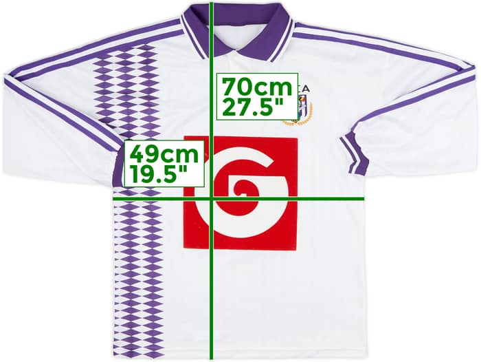 1995-96 Anderlecht Home L/S Shirt - 9/10 - (M)