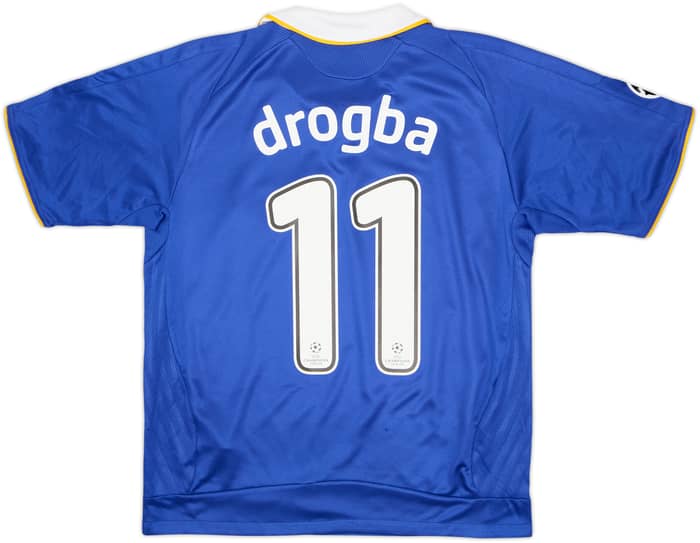 2008-09 Chelsea Home Shirt Drogba #11 - 6/10 - (L.Boys)