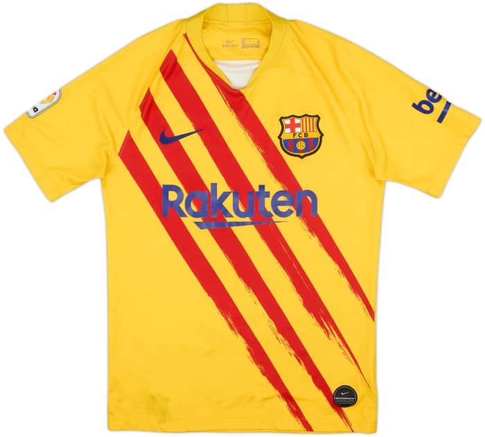 2019-20 Barcelona 'Senyera' Fourth Shirt - 5/10 - (S)