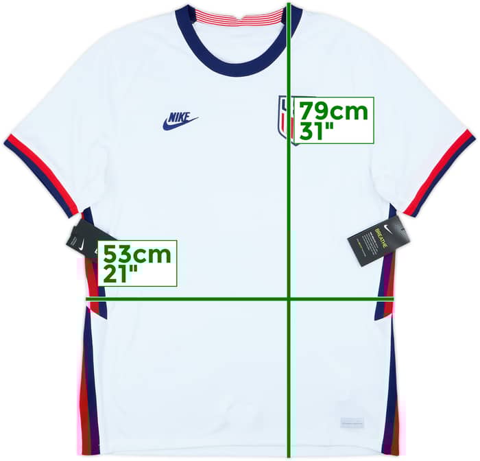 2020-21 USA Home Shirt (L)