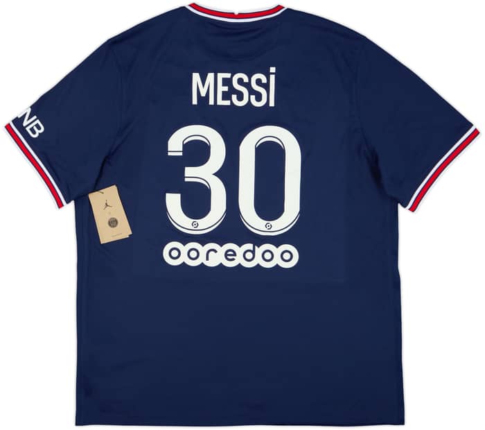 2021-22 Paris Saint-Germain Home Shirt Messi #30 (XL)