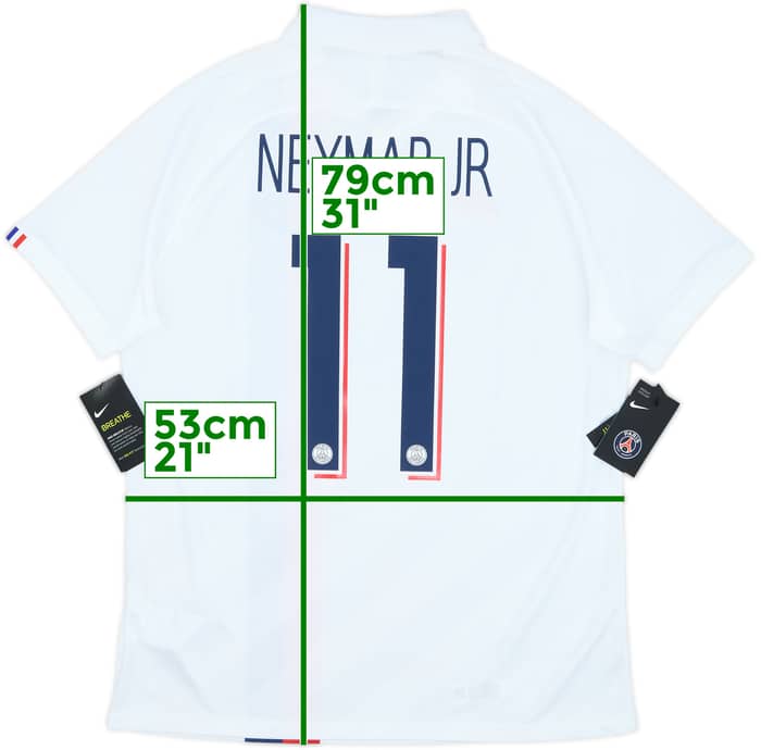 2019-20 Paris Saint-Germain Third Shirt Neymar Jr #10 (L)