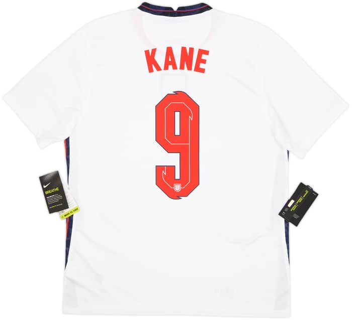 2020-22 England Home Shirt Kane #9 (L)