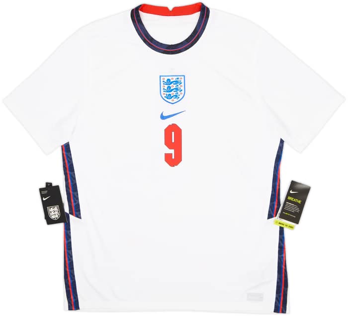 2020-22 England Home Shirt Kane #9 (L)