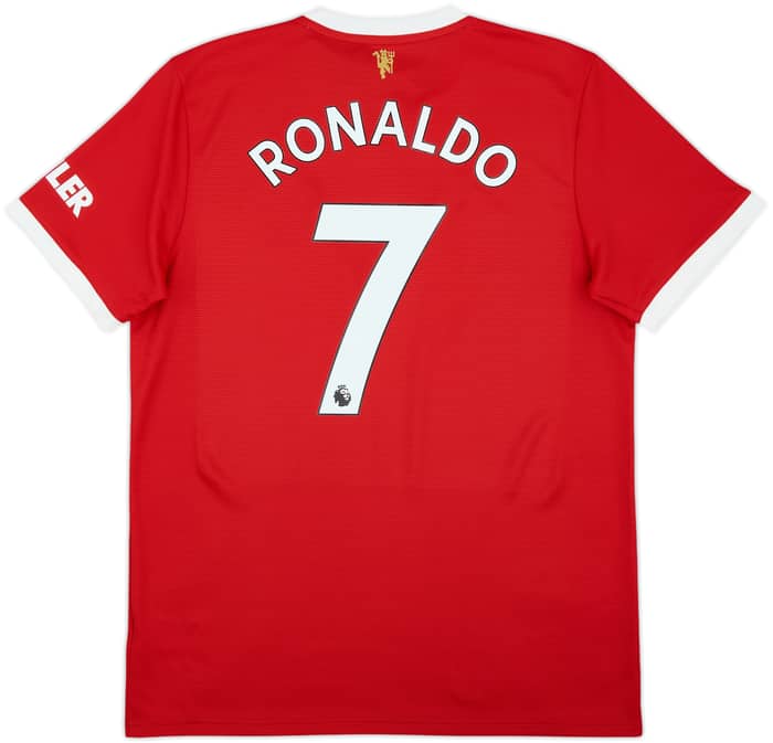 2021-22 Manchester United Home Shirt Ronaldo #7 (L)