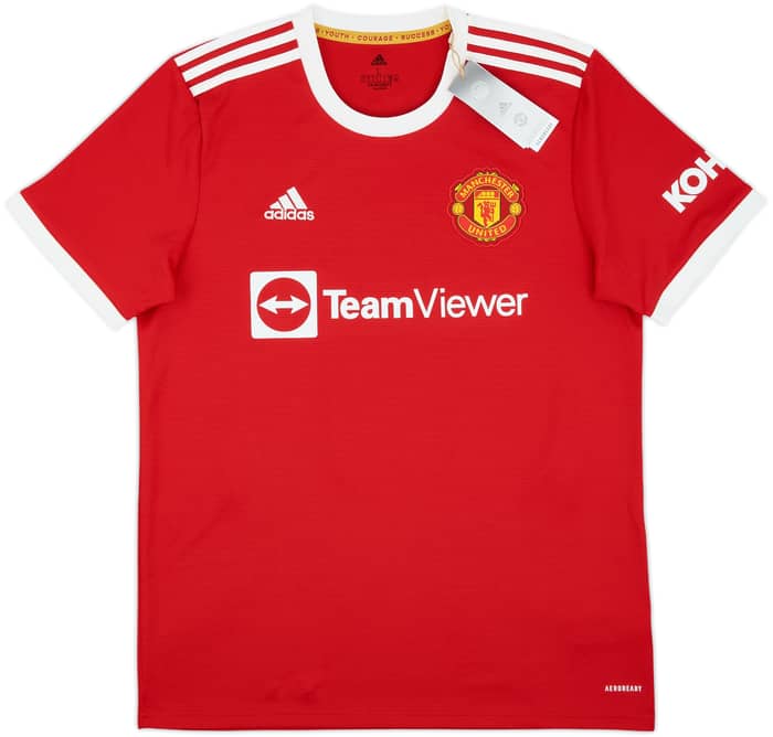 2021-22 Manchester United Home Shirt Ronaldo #7 (L)